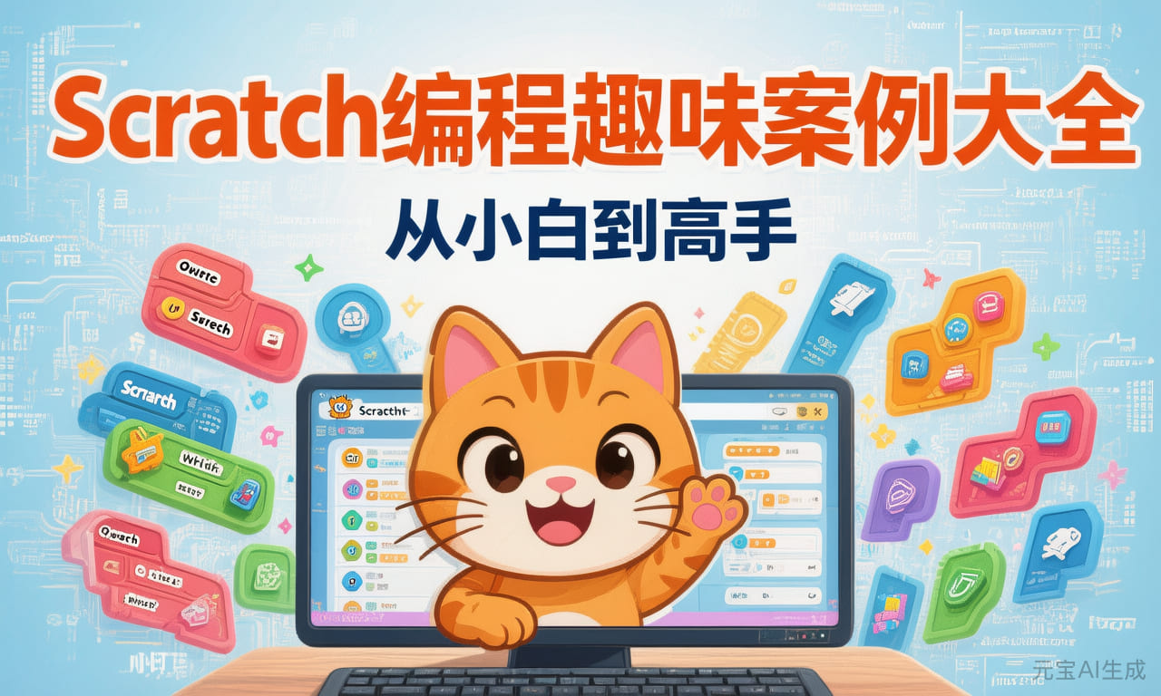 Scratch编程趣味案例大全